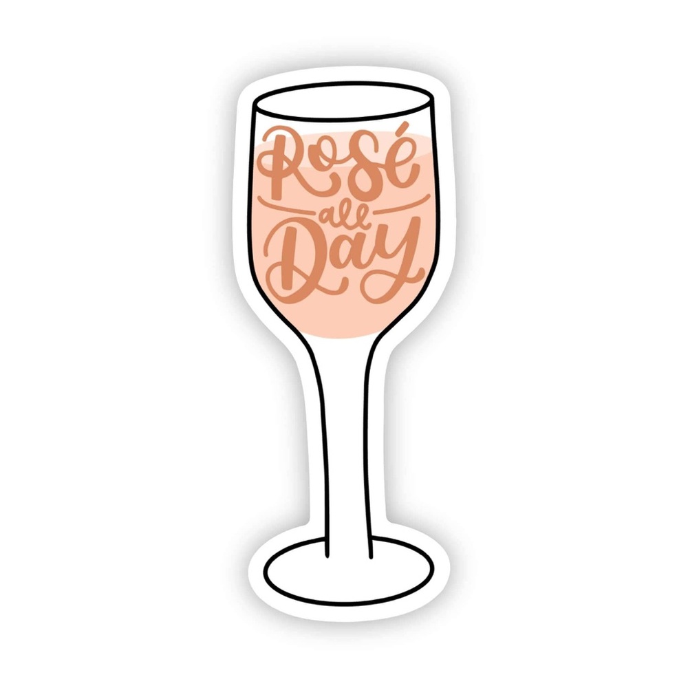 Rosé All Day Sticker